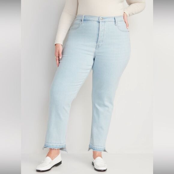 NWT- Old Navy- 26+. Sky-Hi Straight - Picture 1 of 10